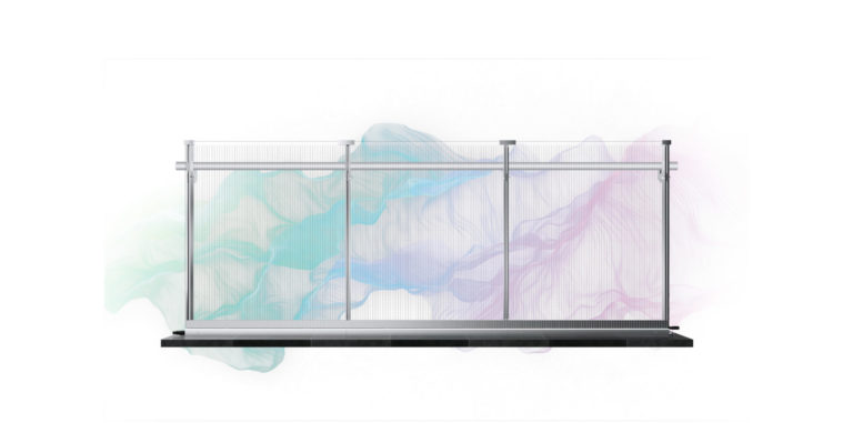 透過型LED：Glass LED