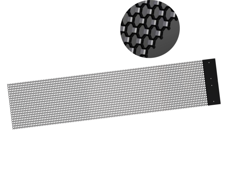 透過型LED：ホールパンチング