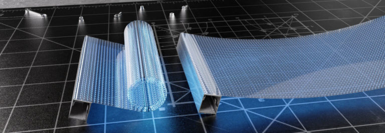 透過型LED：フィルム・OCR