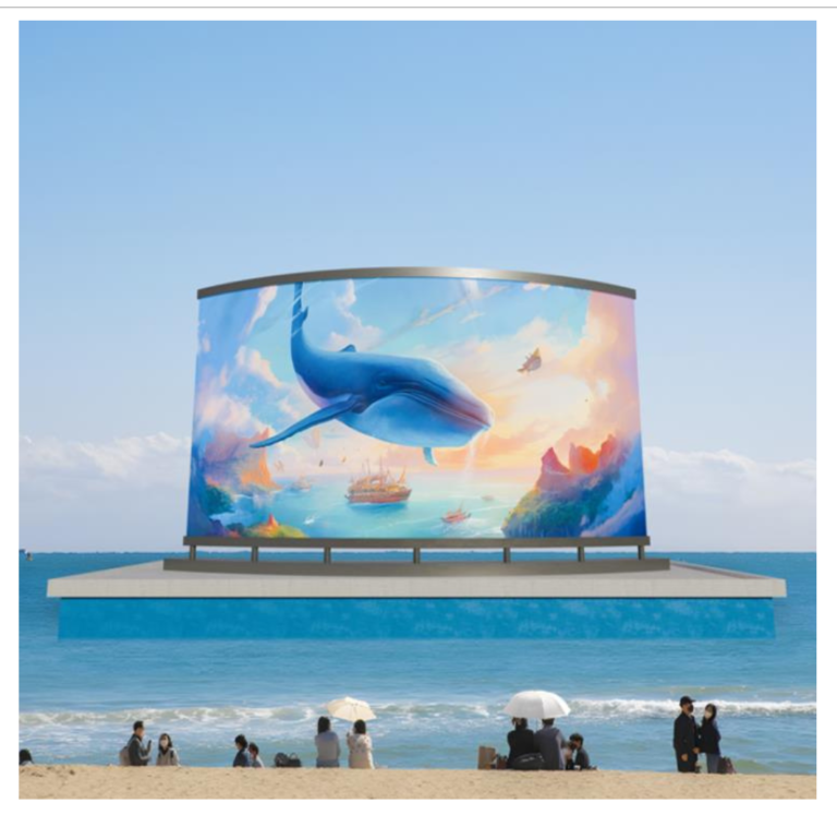 「海上LEDディスプレイ」紹介